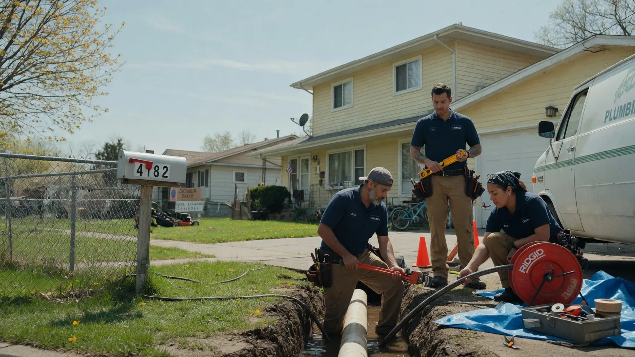Gas Line Repair in Roscoe, IL near me